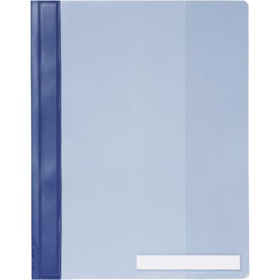 Durable Schnellhefter DIN A4 bl transparentes Deckblatt