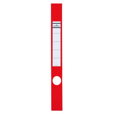 Durable Ordnerrückenschild rt 10St 40mm m auswechselbarer Einlage