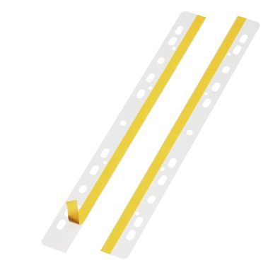 Durable Abheftstreifen für A4 tr 50St Universallochung selbstkl