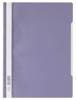 Durable Schnellhefter A4 PP li 25St transp. Vorderdeckel
