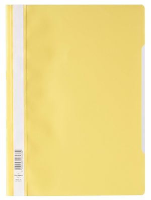 Durable Schnellhefter A4 PP gb 25St transp. Vorderdeckel