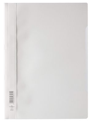Durable Schnellhefter A4 PP ws 25St transp. Vorderdeckel