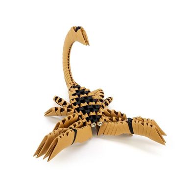 Origami 3D 501825 - 3D Origami Skorpion - Schöne 3D Papierskulptur