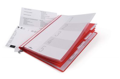 Durable Personalhefter DIN A4 rt 5fach Unterteilung und Heftung