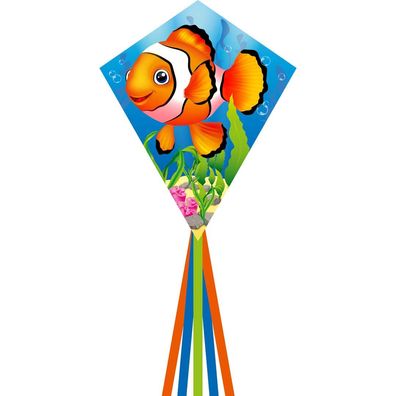 Ecoline Kinderdrachen Eddy Clownfish 70 cm