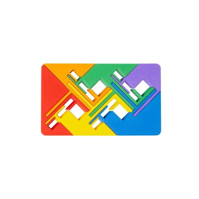 Recent Toys Zigguflat ultimative Schiebe-Puzzle Thekendisplay 12 St