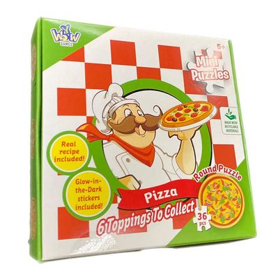 YWOW Games Mini Puzzles Pizza 4897108240485