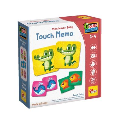Lisciani Montessori Baby - Touch Memo (Assoziationsspiel)
