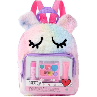 Canenco Create it! Make-up-Set im Flausch-Rucksack