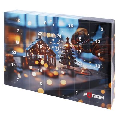 FOERCH Werkzeug-adventskalender 2025 1 STK Bits Ratsche Geschenk Dekoration