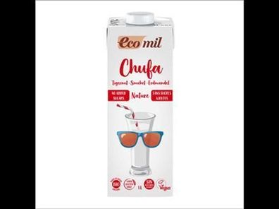 EcoMil 3x Ecomil Erdmandeldrink ohne Zuckerzusatz 1L 1l