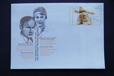 Bund Nr. 2384 USo 177 * * 100 Geburtstag von Cilly Aussem G .v. Cramm (GB 2019)