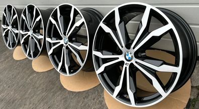 4x Original BMW X1 F48 X2 F39 20 Zoll Alufelgen Y Speiche M716 8008622 8JX20 ET50 NEU