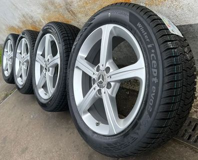 4x Original Mercedes A B Klasse W177 W247 CLA C118 17 Zoll Winterräder DOT24 NEU