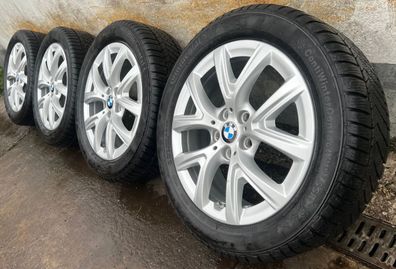 Original BMW 2er AT F45 GT F46 17 Zoll Winterräder Y Speiche 574 DOT19 7,7-8,2mm