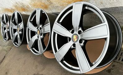 4x Porsche Cayenne 9YA E3 22 Zoll Sport Classic Alufelgen 9Y0601025AP 9Y0601025AD NEU