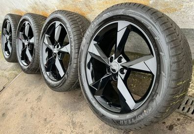 4x Original Audi Q3 F3 F3N 19 Zoll Winterräder 5-Arm-Dynamik 83A601025N DOT19 8mm