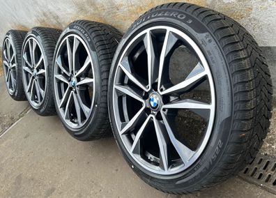 4x Original BMW X1 F48 X2 F39 19 Zoll Winterräder Doppelspeiche M715 Runflat NEU