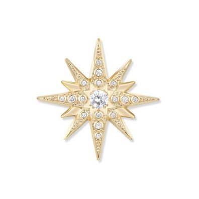 Anhänger - Silber 925 gold - Astra Gold Stern