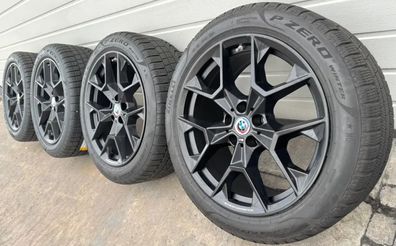 4x Original BMW 5er I5 G60 G61 19 Zoll Winterräder Performance M942 DOT24 RDK >7mm