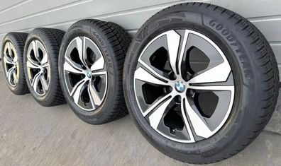 4x Original BMW I4 4er Gran Coupe G26 17 Zoll Winterräder Aerodynamik 842 6896764 NEU