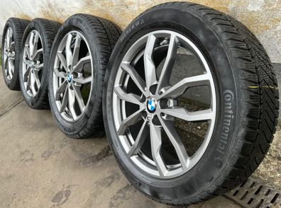4x Original BMW X1 F48 X2 F39 18 Zoll Winterräder Y Speiche M711 DOT20 7,8-8,3mm