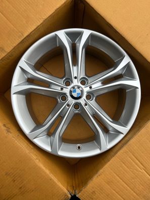 1x Original BMW X3 G01 X4 G02 18 Zoll Doppelspeiche 688 Alufelge 6876918 7J ET22