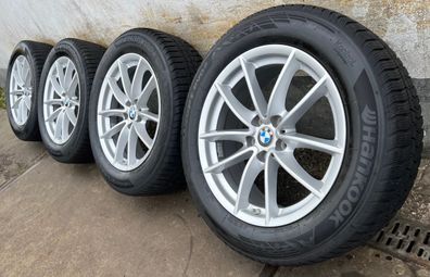 4x Original BMW X3 G01 X4 G02 18 Zoll Winterräder V Speiche 618 DOT23 RDK 6-7mm