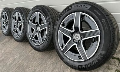 4x Original Mercedes GLC SUV X254 19 Zoll AMG Sommerräder A2544010400 DOT24 RDK NEU