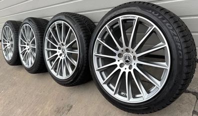 4x Original Mercedes S Klasse W223 V223 20Zoll Winterräder A2234011500 RDK 6,2-7,7mm