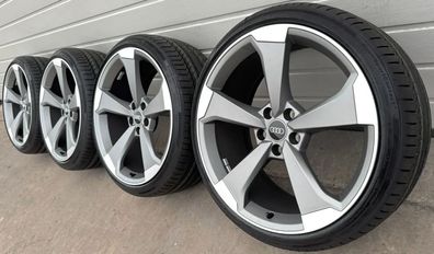 4x Original Audi A5 S5 F5 8W 20 Zoll Sommerräder Rotor 2 8W0601025CF DOT24 NEU