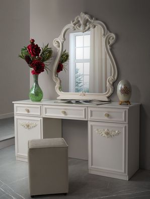 Schminktisch-Set Noana 3-Teilig in Beige