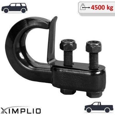 Anhängerkupplung Offroad Stoßstange U-Clip 1 und 3/4' Nissan Patrol Y60 98-97