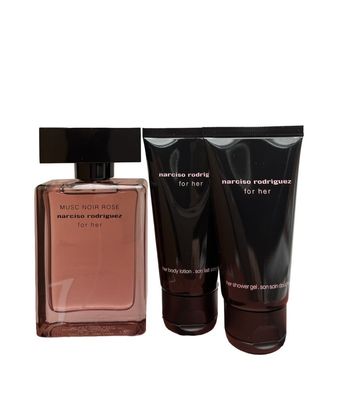 Narciso Rodriguez for her Musc Noir Rose Geschenkset Eau de Parfum 50 ml + Bodylotion
