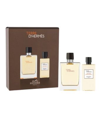 Hermès Terre d'Hermes Geschenkset Eau de Toilette 100ml + Hair and Body Showergel 80
