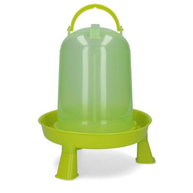 Geflügel Tränke mit Ständer 3 L. green lemon