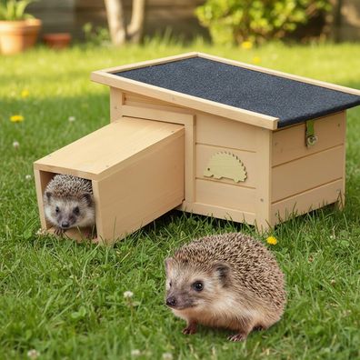 Igelhaus Igelhöhle Schlafplatz Hugo
