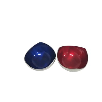 Schüssel 3 Ecken 12 cm - diverse Farben