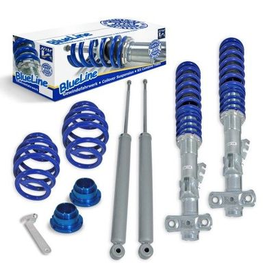 Jom Blue Line Gewindefahrwerk für BMW E36 Coupé/Sedan/Touring/Cabrio 92-00