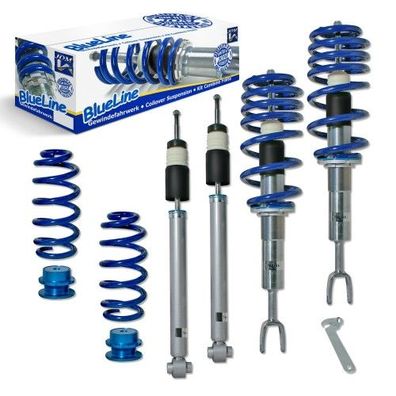 Jom Blue Line Gewindefahrwerk für Audi A4 B6/B7 (8E/8H) Avant/Cabrio Quattro 01-08