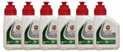 Castrol Fork Oil 10 W 6x0,5 Liter