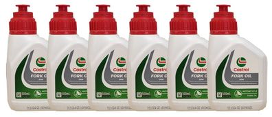 Castrol Fork Oil 20W 6 X 500 ML Gabelöl