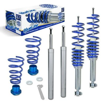 Jom Blue Line Gewindefahrwerk für BMW 5 E34 Limo (M14/D14mm) 90-95
