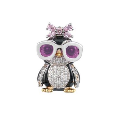 Anhänger - Silber 925 - Kiki Pinguin limited
