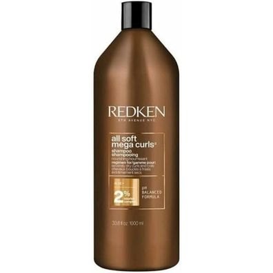 Redken All Soft Mega Curls Champu 1 L
