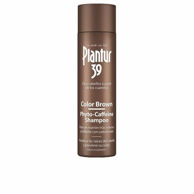 PHYTO-CAFFEINE COLOR BROWN Anti-Haarausfall Shampoo für braunes Haar 250ml