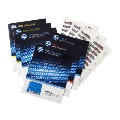 HPE LTO7 Ultrium Barcode Label RW (100 + 10) Q2014A