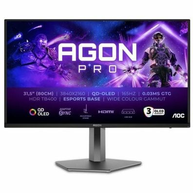 AOC 81,3cm (31,5") AG326UD, 16:09 2xHDMI+DP+USB VA black