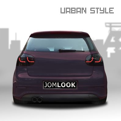 Rückleuchten passend für VW Golf 5 03-, New Design, LED Schwarz