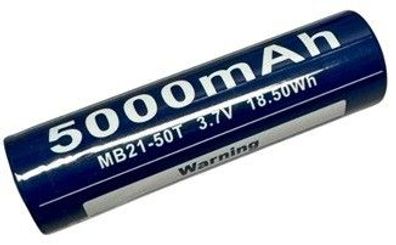 Li-Ion Zelle 21700 Samsung geschützt mit 5.000 mAh/25A und USB-C Ladeport